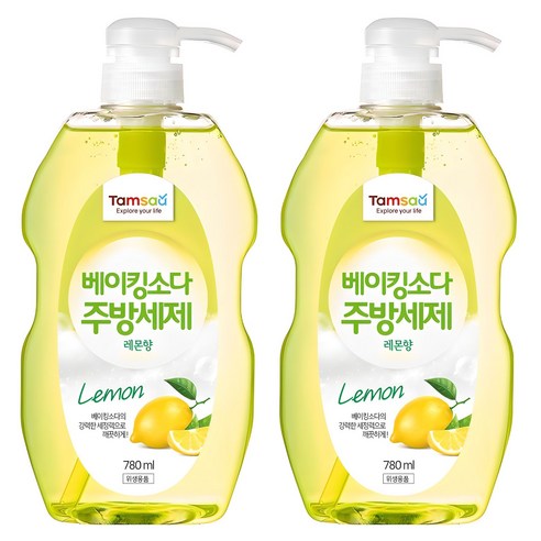 탐사 베이킹소다 주방세제 레몬향 제품 이미지
